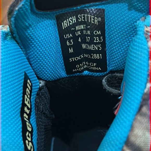 Irish Setter Women's 2881 Vaprtrek 8" 400 Gram Hunting Boots Size 6.5 - Picture 8 of 8